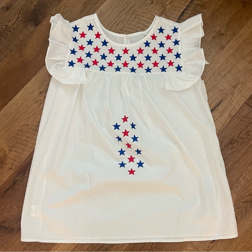 Patriotic Top❤️🤍💙